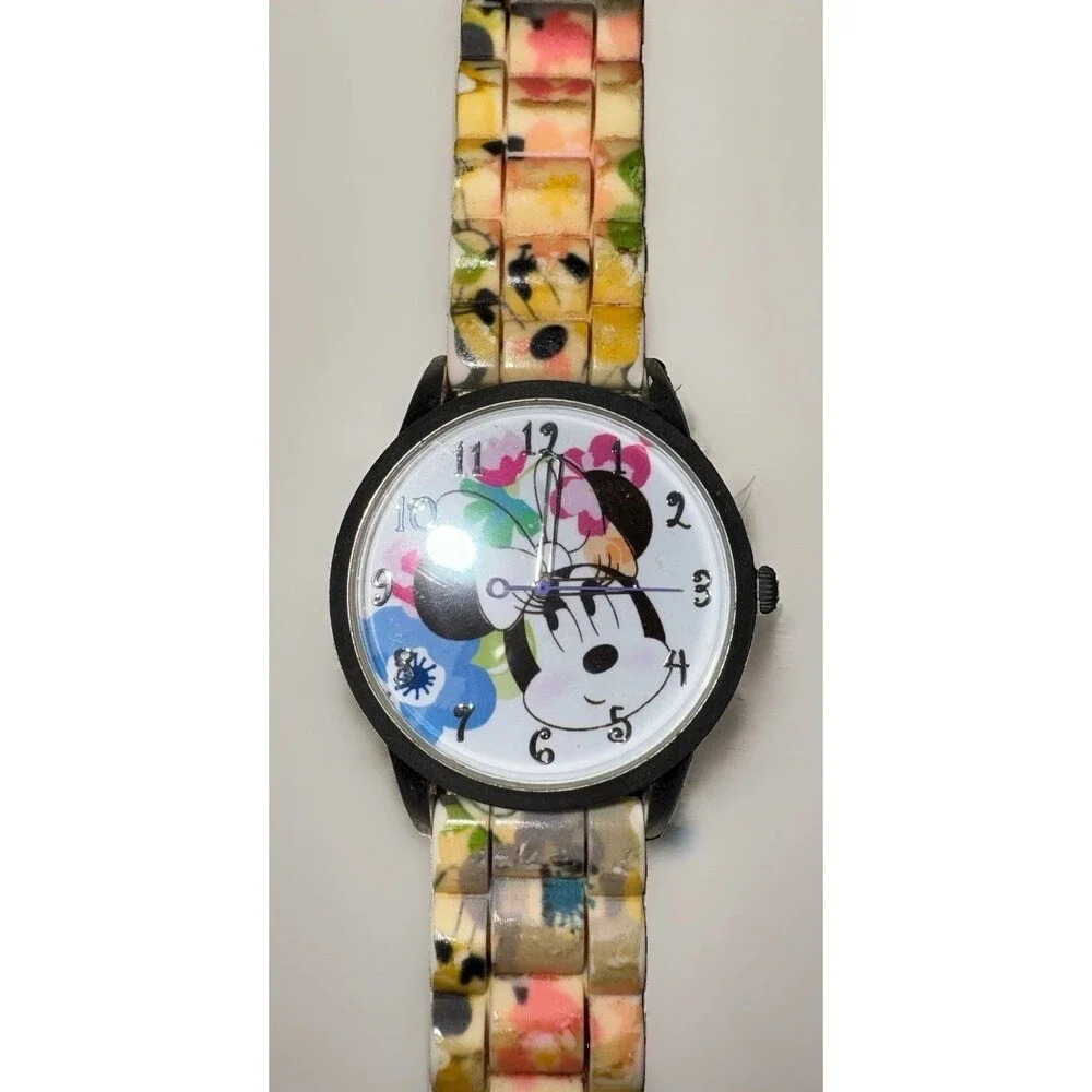 Disney Minnie Mouse Watch With Silicone Band